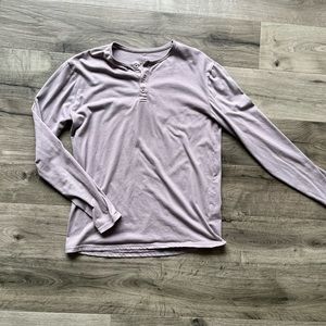 Lavender Henley medium